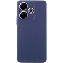 Чехол для телефонов TPU Case Getman Liquid Silk Full Camera Midnight Blue for Xiaomi Redmi 13 4G / Poco M6 4G: Совместимость Xiaomi Redmi 13 4G / Poco M6 4G