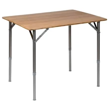 Стіл для кемпінгу Bo-Camp Finsbury 100x65 cm Brown (1404651): Розмір 100х65х65 см