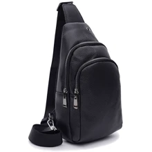 Чоловіча сумка-слінг Keizer чорна (K1kx327-black): Стать Мужской