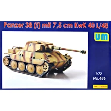 Немецкий танк UNIMODELS Panzer 38 (t) с пушкой 7.5 cm KwK 40 l/48: Производитель UNIMODELS