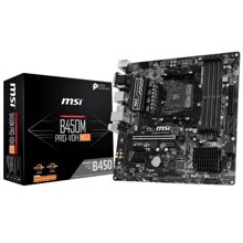 MSI B450M PRO-VDH MAX: Оперативна пам'ять 4xDDR4 3866, до 64 ГБ