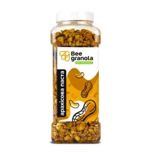 Гранола bee granola Арахисовая паста 500г: Вес нетто 500 г