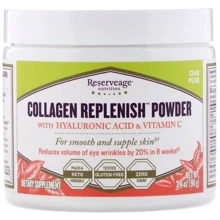 ReserveAge Nutrition Collagen Replenish Powder Колаген з гіалуроновою кислотою і вітаміном C зі смаком чай-груша 96 г: Тип колаген
