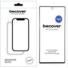 Аксессуар для смартфона BeCover Tempered Glass 10D Black for Google Pixel 6A (711488): Совместимость Google Pixel 6A