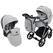 Коляска 2 в 1 Adamex Blanc Special Edidion PS-586 серый (680862): Тип коляски Универсальная коляска (2-в-1)