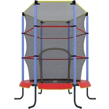 Батут круглий TILLY 55" RJ-0084 із захисною сіткою (діаметр 140 см): Виробник Tilly