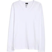 Лонгслів H & M 2336726 XL білий: Вид Лонгсліви