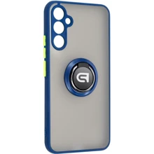 Чехол для телефонов ArmorStandart Frosted Matte Ring Navy Blue for Samsung A346 Galaxy A34 5G (ARM68356): Совместимость Samsung A346 Galaxy A34 5G