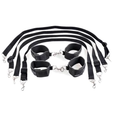 Бондажний набір Pipedream Fetish Fantasy Series Cuff & Tether Set Black: Виробник Pipedream