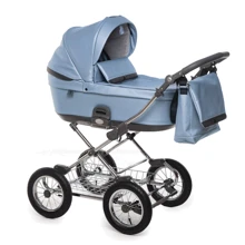 Универсальная коляска 2 в 1 Roan Bloom Classic 9023-RCB-Blue Pear, голубой: Тип коляски Универсальная коляска (2-в-1)