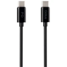 Кабель Gelius Cable USB-C to USB-C Control 60W 2m Black (GP-UC112): Тип USB-C - USB-C