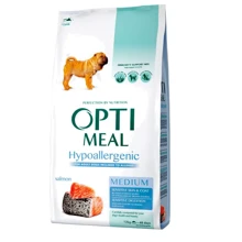 Сухой корм Optimeal Adult Medium Breeds Dogs Inclined to Allergy для собак средних пород с лососем 12 кг (4820083905643): Тип Сухой корм