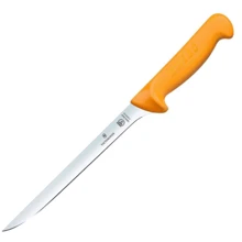 Victorinox Swibo Fish Filleting 20см з жовт. ручкою (58450.20): Лезо нержавіюча сталь