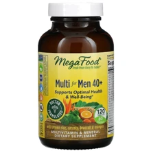 MegaFood Multi for Men Вітаміни для чоловіків 40+ 120 таблеток: Тип Комплексные