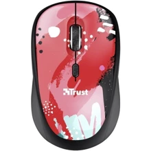 Мышь Trust Yvi WL Red Brush (24440): Интерфейс подключения Wireless