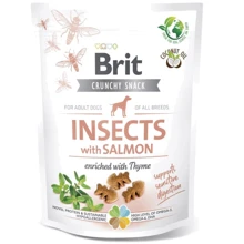 Лакомства для собак Brit Care Dog Crunchy Cracker Insects with Salmon для чувствительного пищеварения насекомые, лосось и тимьян 200г (8595602551491): Производитель Brit Care