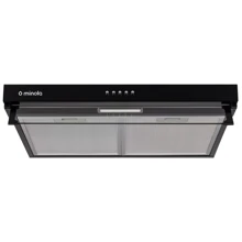 Вытяжка Minola HPL 614 BL: Тип воздухоочистителя Рециркуляция, Отвод
