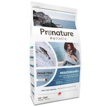 Беззерновой корм Pronature Holistic Mediterranea для котов с лососем и вялеными томатами 2 кг: Тип Сухой корм