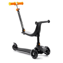Самокат Best Scooter черно-оранжевый (PL-209): Количество колес 3