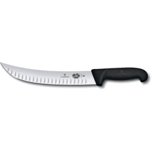 Victorinox Fibrox Butcher лезо 25см. чорн. (57323.25): Лезо нержавіюча сталь