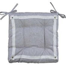 Подушка Прованс для стула HYGGE Marron коричневая 40х40 см (013686): Размер, см 40x40
