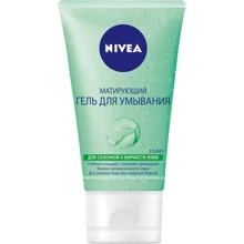Nivea Aqua Effect Гель для умывания матирующий для жирной кожи 150 ml: Пол Для женщин