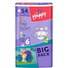 Подгузники Bella Baby Happy Junior Extra 16+ кг 54 шт: undefined undefined