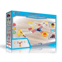 Трек SW7813 101-83см, машинка-ездит, свет, 56дет: Производитель Китай