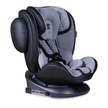 Автокресло Lorelli AVIATOR ISOFIX (0-36кг) (black/light grey): Группа 0-1-2-3
