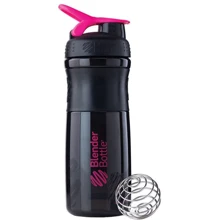 Шейкер Blender Bottle SportMixer 820 ml (28 oz) Black/Pink: Страна производитель США
