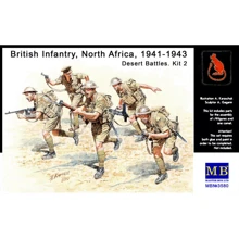 Набор фигурок Master Box Британская пехота, Северная Африка, 1941-1943, набор 2 (MB3580): Производитель Master Box