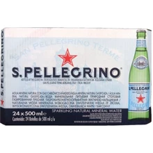 Упаковка воды минеральной S.Pellegrino газированной 24х0.5 л стекло (8002270000317_24): Объем, л 12