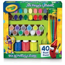 Набір великий для малювання фарбами Crayola (Washable) (54-0155): Виробник Crayola