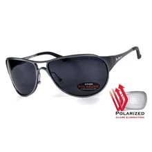 Спортивные очки Темные очки с поляризацией BluWater Alumination 3 (gray) (gun metal) Polarized (4АЛЮМ3-Г20П): Назначение Для туризма и активного отдыха, Для рыбалки