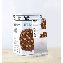 Чай Hello Tea ройбуш Карамельний 20х2 г у фільтр-пакетах (4820208950046): undefined undefined