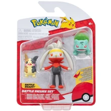 Набір ігрових фігурок Pokemon W18 - Морпеко, Бульбазавр, Рабут (PKW3055): Тип Игровая фигурка