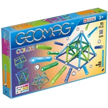 Geomag Color 91 детали | Магнитный конструктор Геомаг: Количество деталей, шт. 91