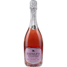 Вино игристое Bazaleti, розовое брют, 0.75л 12% (DIS4867616022620): Объем, л 0.75