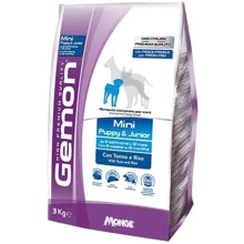 Сухий корм для собак Gemon Mini Puppy & Junior тунець з рисом 3 кг (8009470386203): Тип Сухий корм