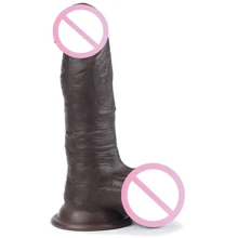 Фаллоимитатор LoveToy Sliding-Skin Dong Brown 7.8": Назначение Вагинальные