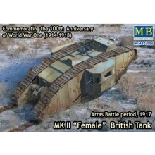 Модель Master Box Британский танк Mk II "Female", битва под Аррасом, 1917г. (MB72006): Производитель Master Box
