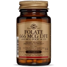 Solgar Folic Acid 400 mcg 100 Tablets: Тип Витамин B