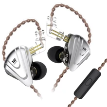 Наушники Knowledge Zenith ZSX Mic Black: Тип конструкции вакуумные