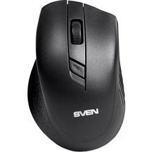 Мышь Sven RX-325W Black: Интерфейс подключения Wireless
