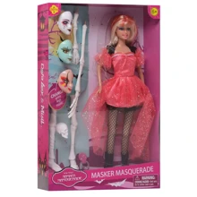 Кукла Masker Masquerade DEFA Lucy 8397-BF с масками (Красный): Возраст от 3 лет