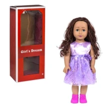 Кукла Mic Girl's Dream 45 см в фиолетовом (8920 Е): Возраст от 2 лет