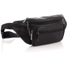 Мужская поясная сумка Buffalo Bags черная (SHIM8879A-black): Пол Мужской