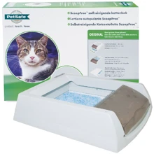 Автоматический туалет для котов PetSafe ScoopFree, в комплекте силикагелевый наполнитель: Вид Открытый