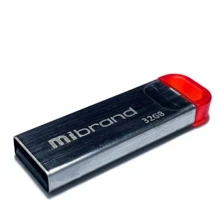 USB-флешка Mibrand 32GB Falcon USB 2.0 Red (MI2.0/FA32U7R): Стандарт USB USB 2.0
