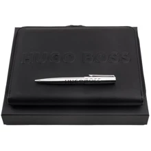 Набор Hugo Boss шариковая ручка и папка для конференций A5 (HPBM209)